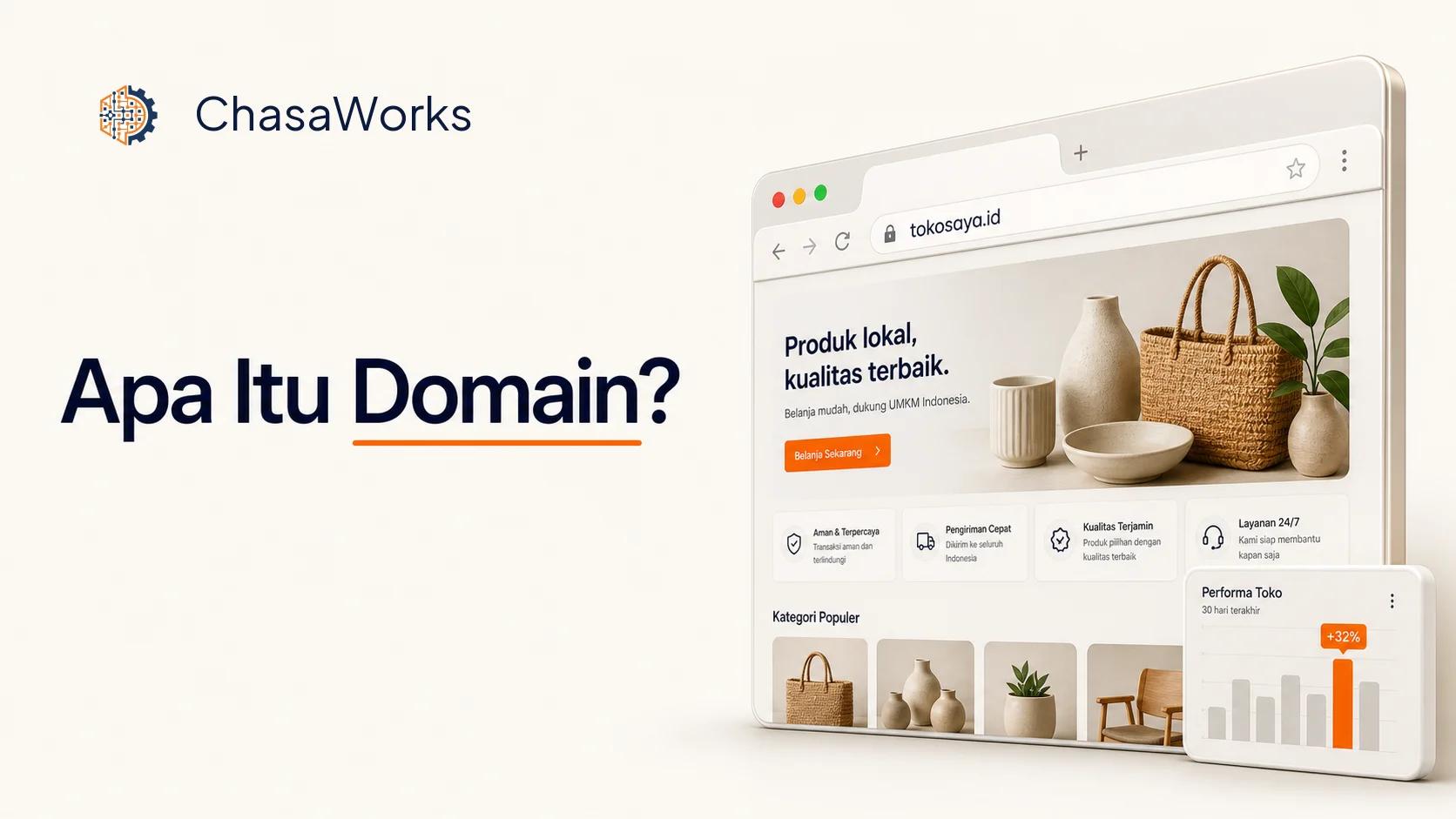 Apa Itu Domain? 7 Manfaat Domain Sendiri untuk UMKM