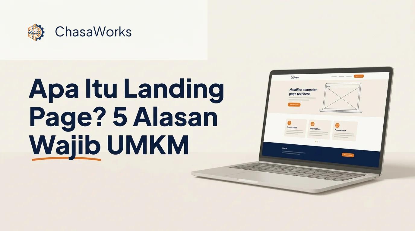 Apa Itu Landing Page? 5 Alasan Kenapa UMKM Wajib Punya