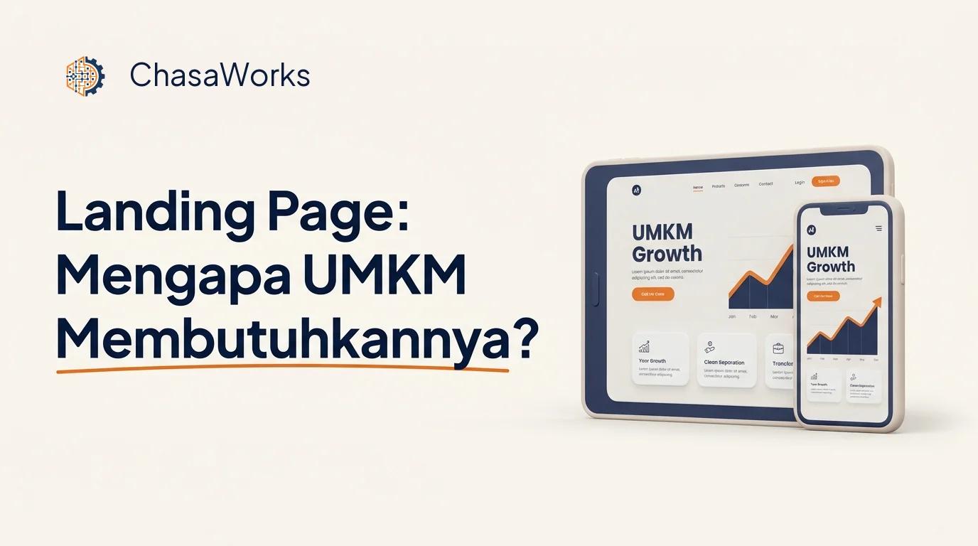 Apa Itu Landing Page dan Kenapa UMKM Membutuhkannya?
