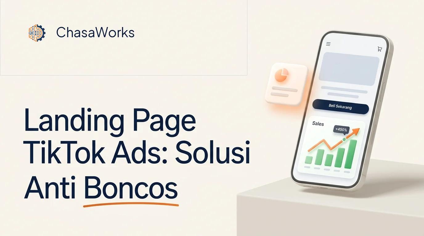 Jasa Landing Page TikTok Ads UMKM: Solusi Anti Boncos 2026
