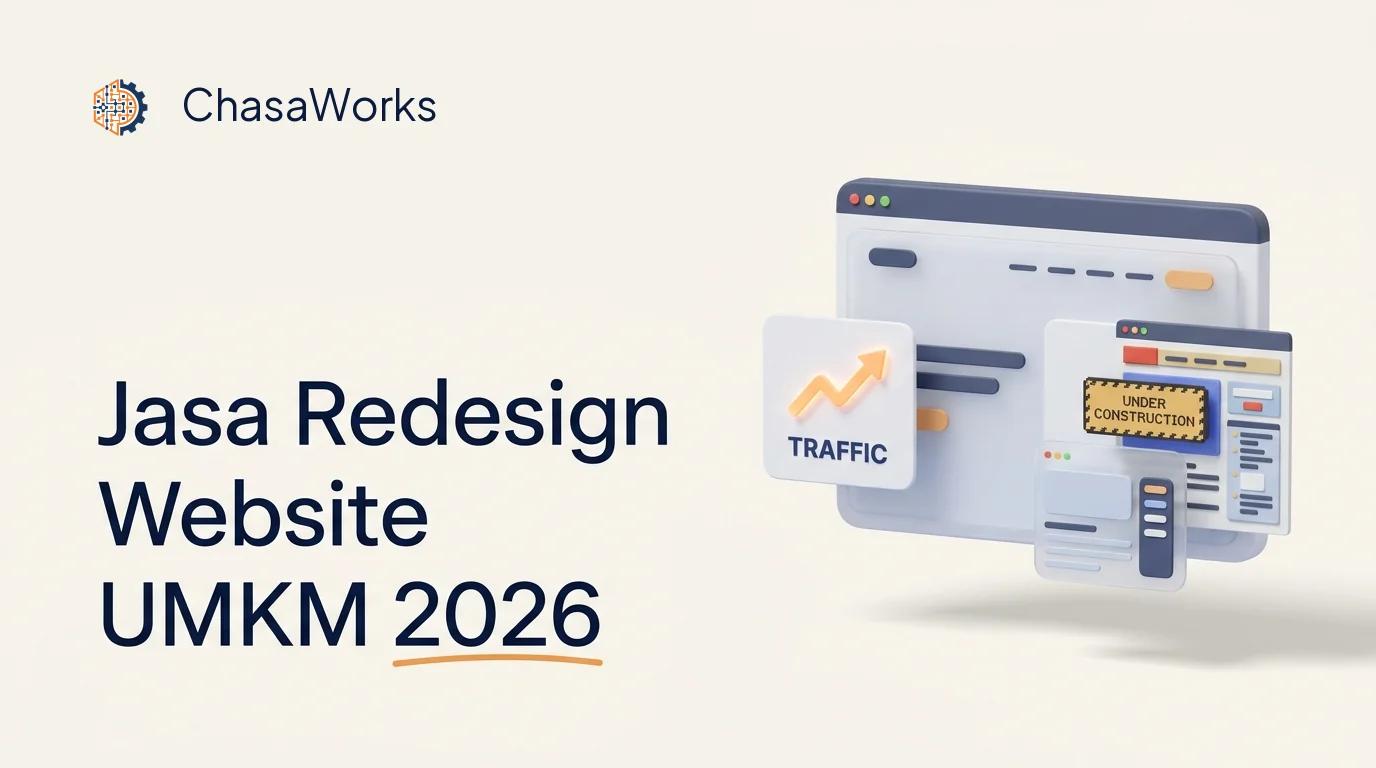 Jasa Redesign Website UMKM 2026: Solusi Web Jadul Sepi Traffic
