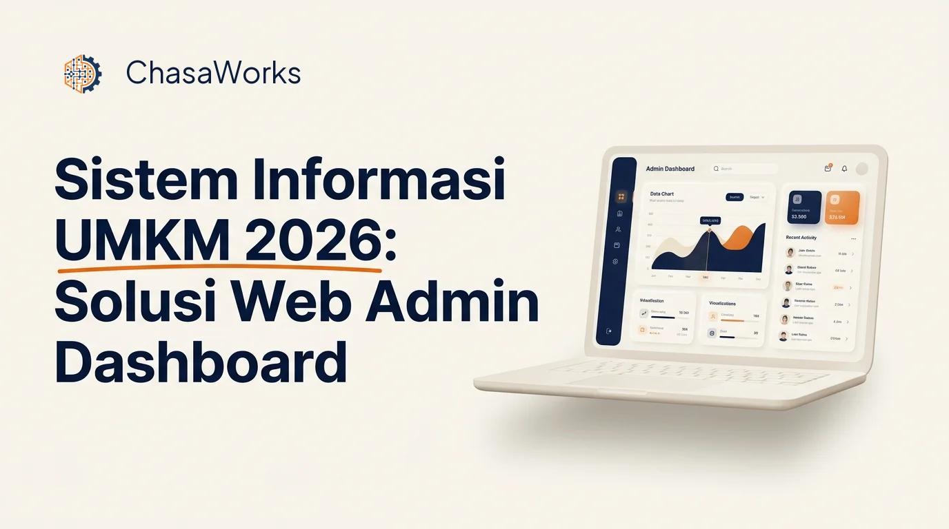 Jasa Sistem Informasi UMKM 2026: Solusi Web Admin Dashboard