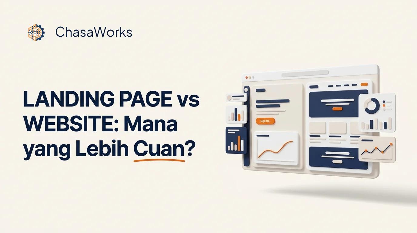 Landing Page vs Website: Mana yang Lebih Cuan untuk UMKM?