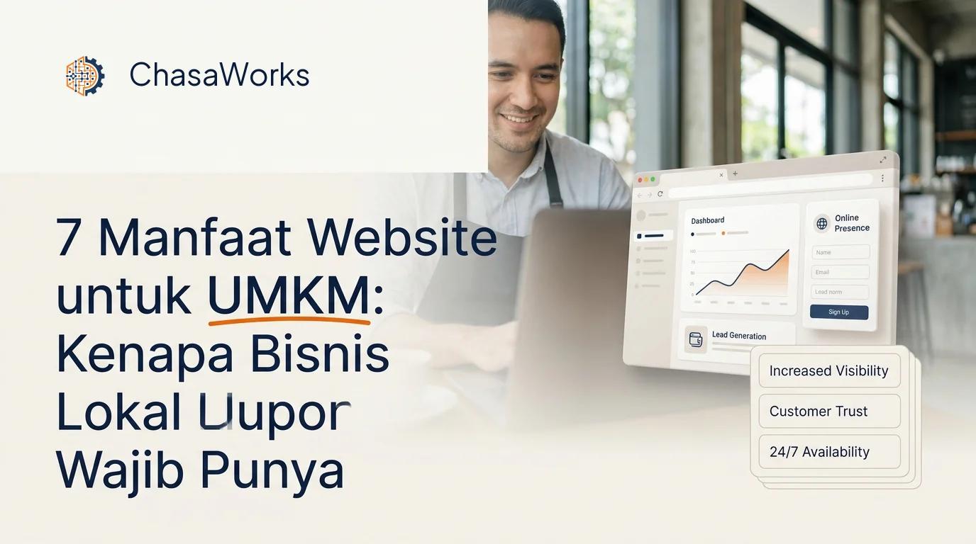 7 Manfaat Website untuk UMKM: Kenapa Bisnis Lokal Wajib Punya
