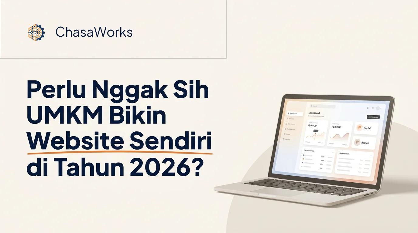 Perlu Nggak Sih UMKM Bikin Website Sendiri di Tahun 2026?