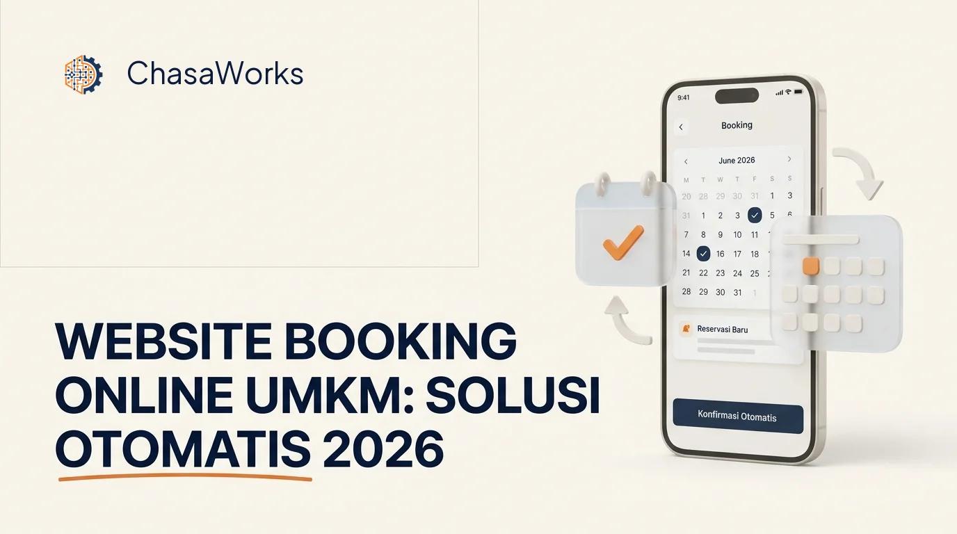 Website Booking Online UMKM: Solusi Reservasi Otomatis 2026
