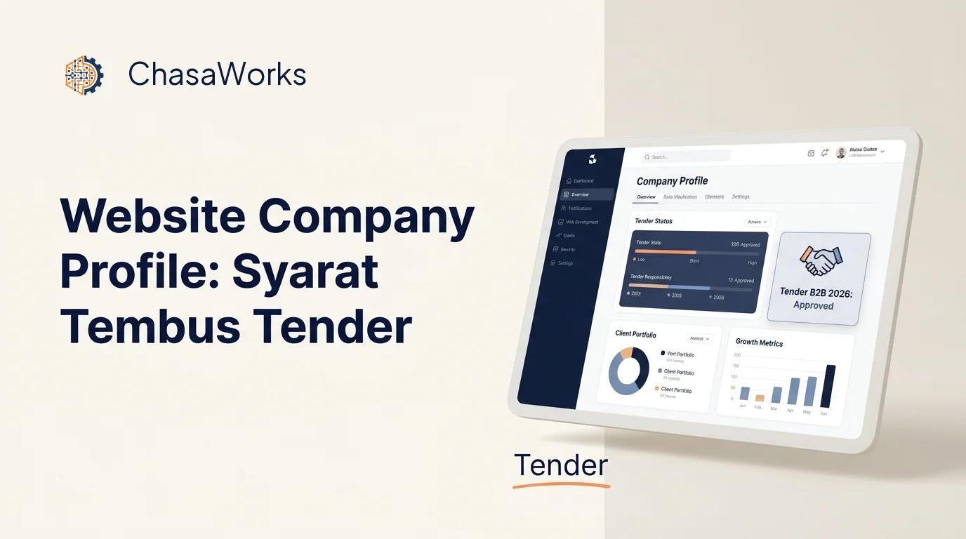 Website Company Profile UMKM: Syarat Tembus Tender B2B 2026